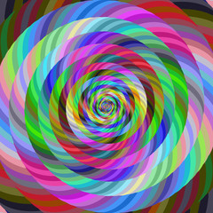 Obraz premium Abstract spiral fractal design background