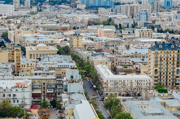 Baku cityscape, Azerbaijan