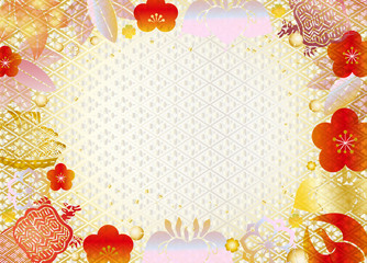 宝船鶴亀　年賀　フォーマル