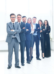Fototapeta premium Business team in modern office
