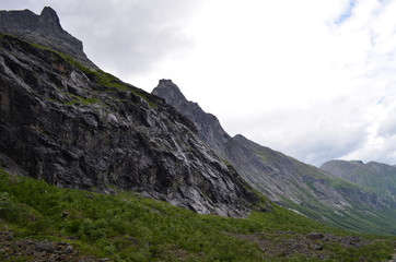 Fototapeta na wymiar Trollveggen in Norway