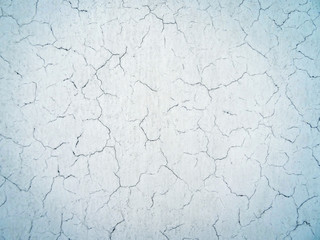 Grunge concrete cement wall with crack in industrial building