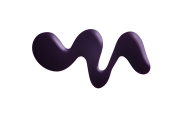 colorful nail polish drop