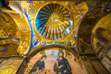 Naklejka premium Chora museum, (Kariye Church) Istanbul, Turkey.