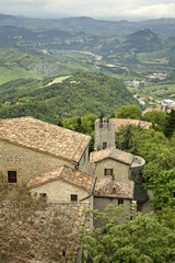 Fototapeta na wymiar View of San Marino