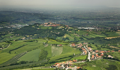 Landscape in San Marino