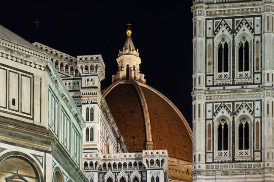 Detail of the cathedral of Florence.