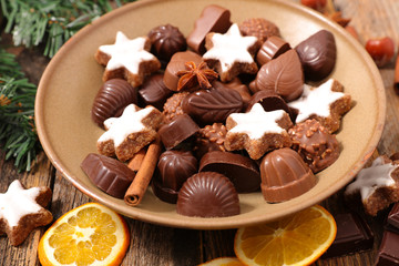 christmas chocolates