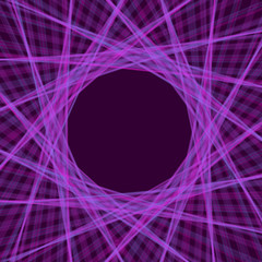 Abstract violet background with geometric lines