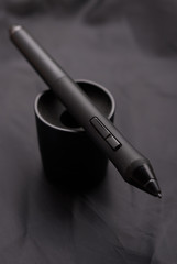 pencil graphics for tablet and holder for it