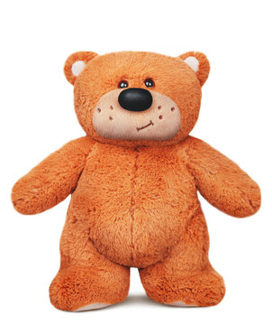 standing brown teddy bear plush toy