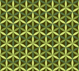 Bright seamless rastielny pattern on a dark background.