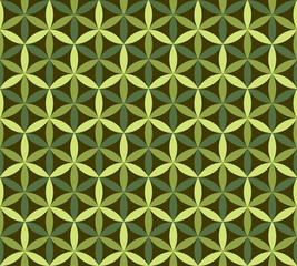 Bright seamless rastielny pattern on a dark background.