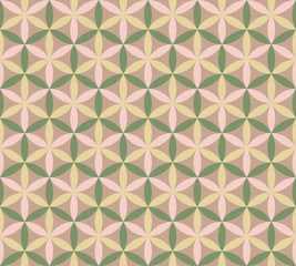 Seamless pattern in muted shades.
