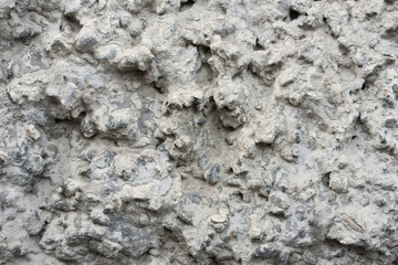 Finishing of stone, cement background
