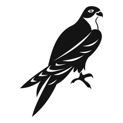 Falcon icon. Simple illustration of falcon vector icon for web