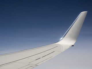 Fototapeta na wymiar Fliegen - Flugzeug - Luftverkehr - Flugsicherheit