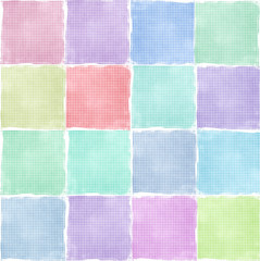 colorful gingham patchwork pattern background