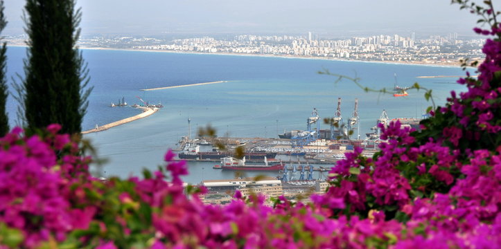 Stadtbild von Haifa