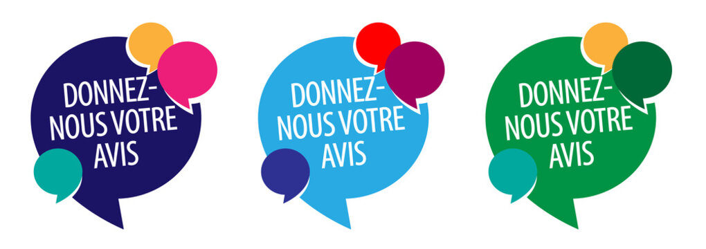 Donnez-nous votre avis