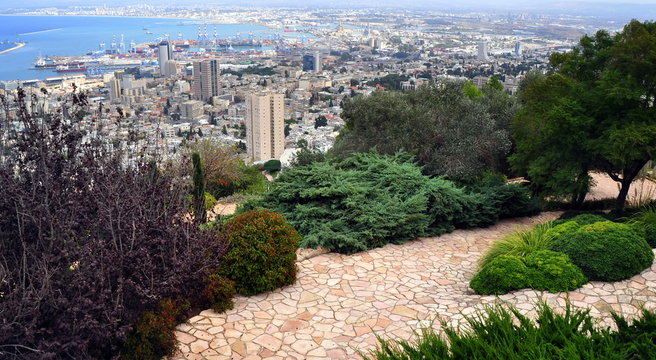 Stadtbild von Haifa