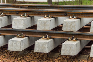 Composition of a railway track