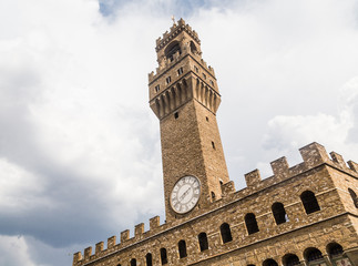 Fototapeta na wymiar Palazzo Vecchio in Florence. Italy