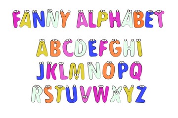 Letters Alphabet for Children Education.