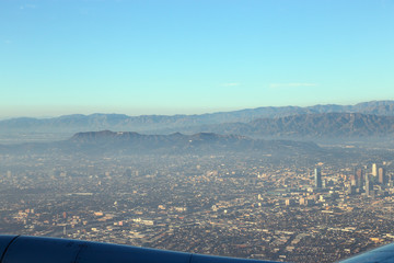 Greater Los Angeles area from the air