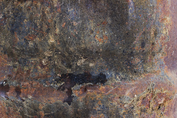 Rusty color abstract texture