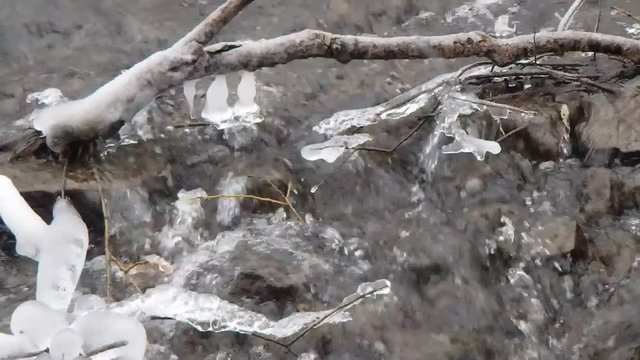 rivi&egrave;re en hiver
