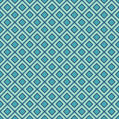 blue rhombuses seamless pattern