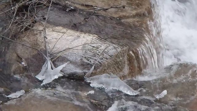 rivi&egrave;re en hiver
