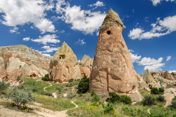 Panoramic view of Cappadocia - Turkey