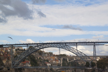 The bridge under the sky