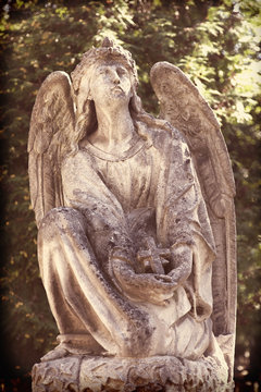 Angel stone Statue