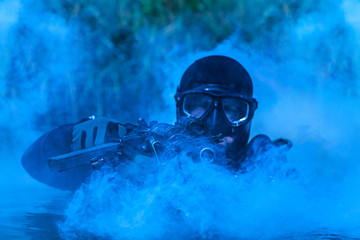 Navy SEAL frogman