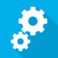 Setting icon. Vector illustration.