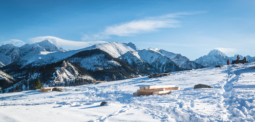 Tatra Mountains view from Rusinowa Polana © grzegorz_pakula