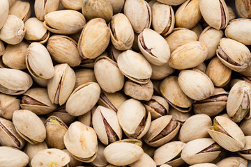 Fototapeta premium Roasted and salted pistachios in shell.