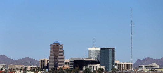 Skyline of Tucson Arizona