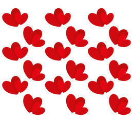 heart love decoration icon vector illustration design