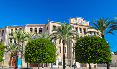 Plaza de toros, the bullfighting arena in Alicante, Spain