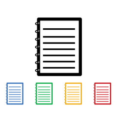 Documents icon. Documents icons universal set for web and mobile