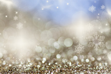 holiday abstract glitter background