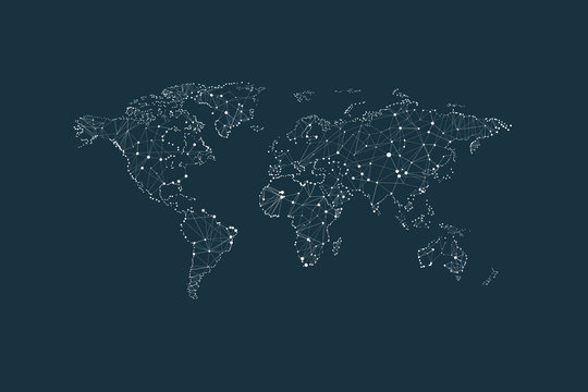 world map.