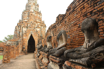 Fototapeta na wymiar Wat Chaiwatthanaram, Ayutthaya,Thailand