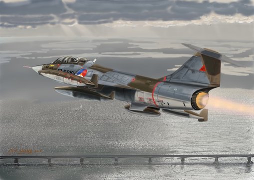 KLU F104 afterburner