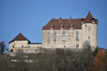 Gruyeres Castle, in Switzerland