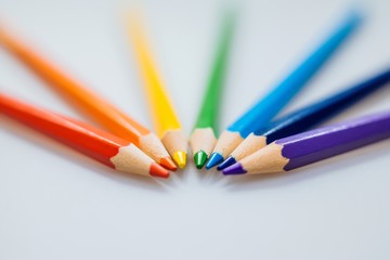 Naklejka premium Цветные карандаши / Colored pencils